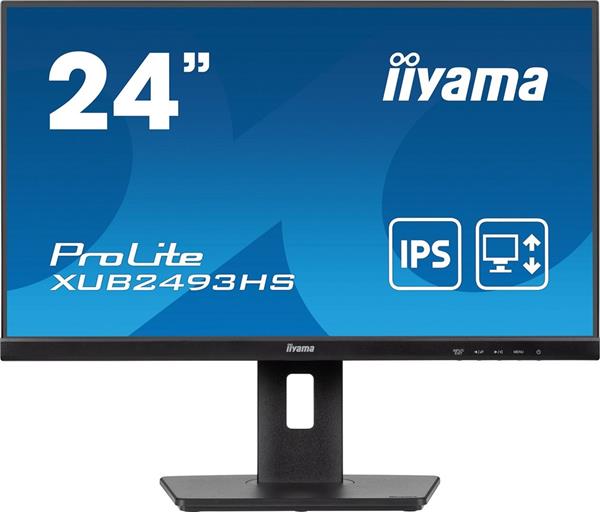 24" iiyama XUB2493HS-B6 : IPS,FHD,100Hz,DP,HAS