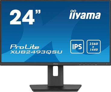 24" iiyama XUB2493QSU-B5 - IPS,QHD,DP,HDMI,HAS