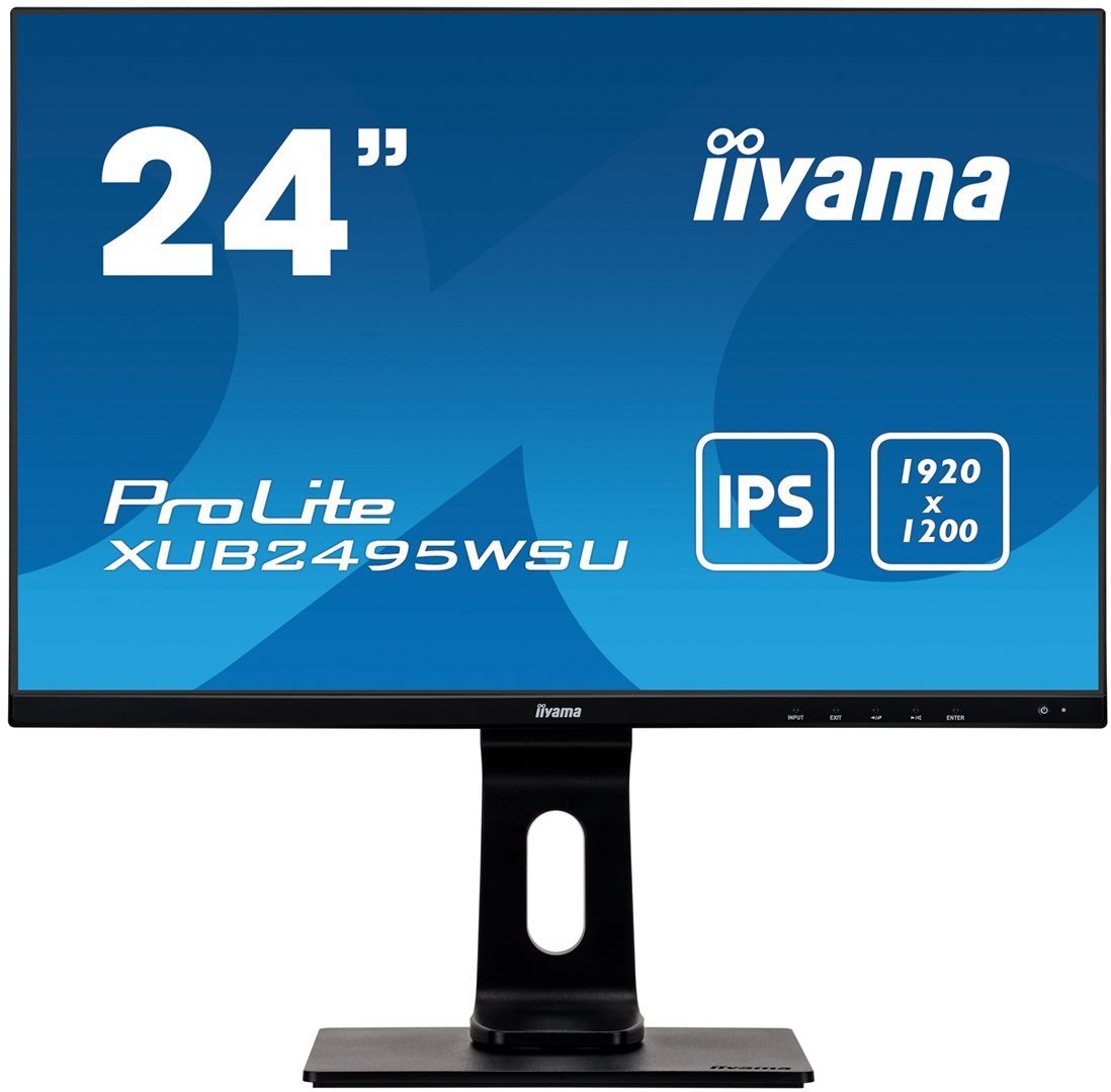 24" iiyama XUB2495WSU-B4: IPS,WUXGA,HAS,DP,HDMI