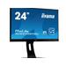 24" LCD iiyama XUB2492HSU-B1 -IPS, 5ms, 250cd/m2, 1000:1 (5M:1 ACR), DP, USB hub, HDMI, repro, pivot