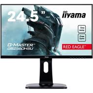 25" iiyama G-Master GB2560HSU-B1 - TN,FullHD,1ms,400cd/m2, 1000:1,16:9,HDMI,DP,repro,pivot,výška.