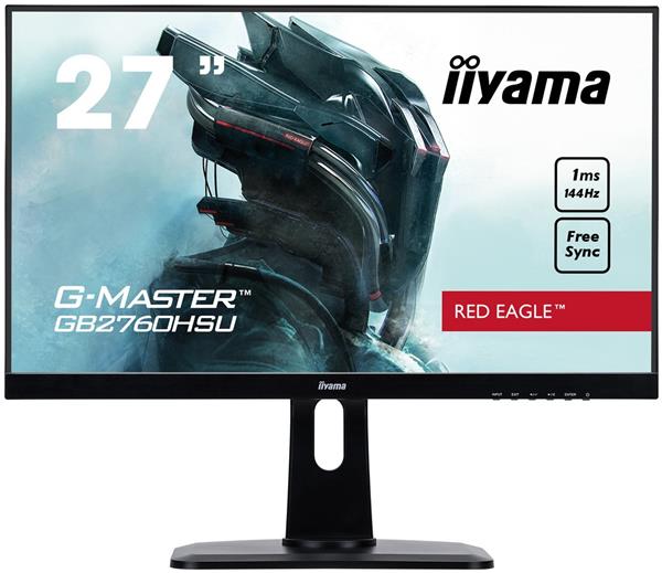 27" iiyama GB2760HSU-B1: TN,FHD,144Hz,DP,HDMI,piv.