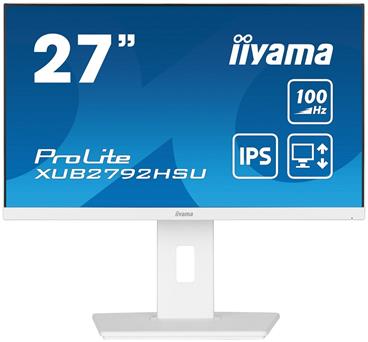 27" iiyama XUB2792HSU-W6:IPS,FHD,HDMI,DP,HAS