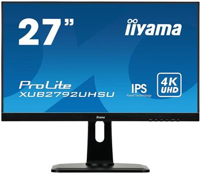 27" iiyama XUB2792UHSU-B1: IPS,4K,DP,HDMI,pivot