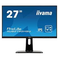 27" iiyama XUB2792UHSU-B1: IPS, FullHD(16:9)@75Hz, 250cd/m2, 4ms, VGA, HDMI, DP, USB, height, černý