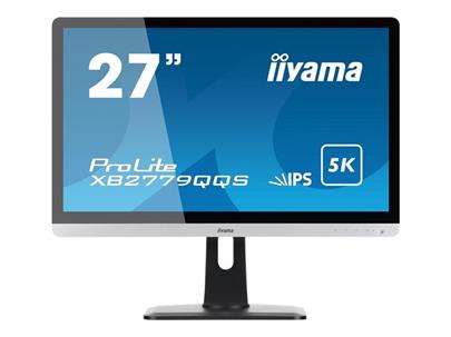 27" LCD iiyama XB2779QQS-S1 - IPS,4ms,440cd/m2, 5120x2880,HDMI,DP,repro,výškov.nastav,pivot