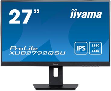27" LCD iiyama XUB2792QSU-B5 - IPS,2560x1440,HAS