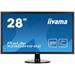 28" LCD iiyama X2888HS-B2 - MVA, 5ms, 300cd/m2, 3000:1 (12M:1 ACR), FullHD, VGA, DVI, HDMI, DP,repro