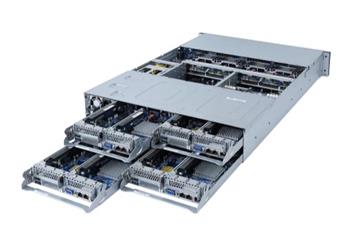 2U4N Server H252-3C0 4×(S-P+ (270W), 2GbE, 3sATA3, 2PCI-E16g4LP,OCP2, 8DDR4-3200, IPMI) rPS (80+ PLAT.), CMC