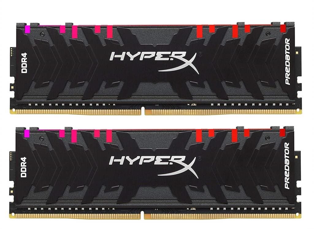 32GB DDR4-3000MHz HyperX Predator XMP CL15 RGB, 2x16GB
