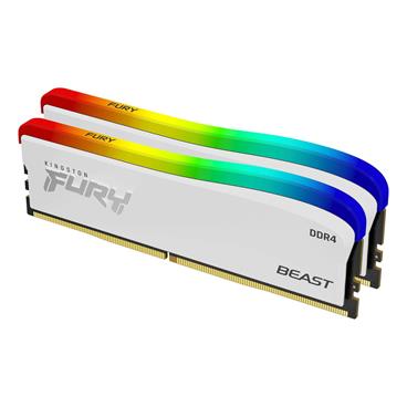 32GB DDR4-3200MT/S CL16 DIMM/(KIT OF 2)FURYBEAST WHITE RGB SE