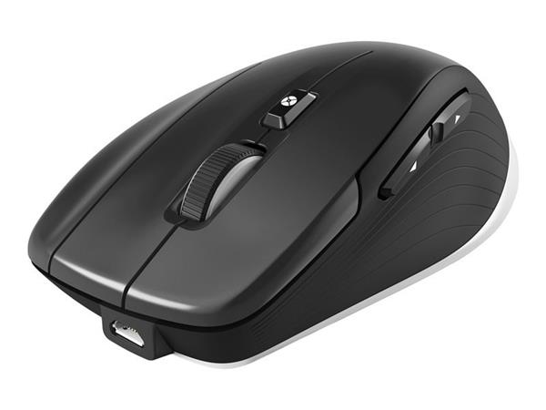 3Dconnexion CadMouse Compact Wireless - Myš - ergonomický - pravák - optický - 7 tlačítka - bezdrátový, kabelové - Bluetooth, 2.4