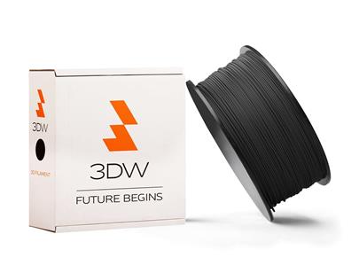 3DW - ABS filament 1,75mm černá, 1kg, tisk 220-250°C