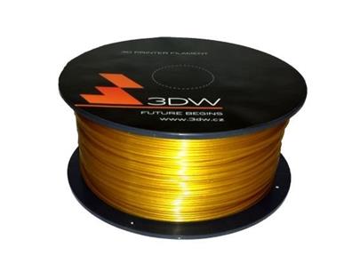 3DW - ABS filament 1,75mm zlatá, 1kg, tisk 200-230°C