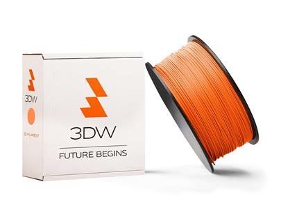 3DW - PLA filament 1,75mm oranžová, 1kg, tisk 190-210°C