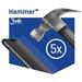 3mk All-Safe fólie Hammer (5 ks v balení)