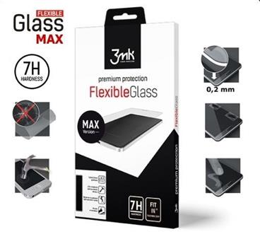 3mk hybridní sklo FlexibleGlass Max pro Apple iPhone 7, 8, černá