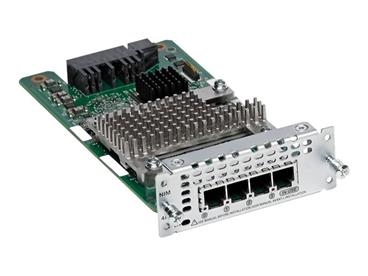 4-Port Network Interface Module - FXS, FXS-E and DID