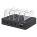 4-Port USB Charging Station, Four USB-A Ports, up to 5 V / 2.4 A per Port, 34 W Total Output, Black