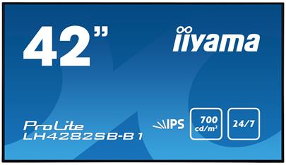 42" LCD iiyama ProLite LH4282SB-B1 - IPS,HDMI,DP