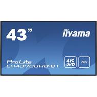 43" iiyama LH4370UHB-B1: VA, 4K UHD, 700cd/m2, 24/7, LAN, Android 9.0, černý