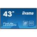 43" LCD iiyama ProLite LE4340S-B3 -AMVA3,FHD,USBmp