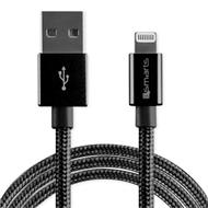 4smarts datový kabel RAPIDCord, Lightning Mfi, délka 1 m, černá