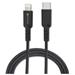 4smarts datový kabel RAPIDCord, USB-C -> Lightning, délka 1 m, černá