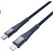 4smarts odolný MFi kabel PremiumCord 20W USB-C/Lightning, délka 3 m, modrá