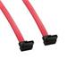 4World HDD kabel | SATA 3 | 60cm | pravý | červený