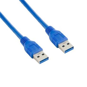 4World Kabel USB 3.0 AM-AM 1.8m| modrý