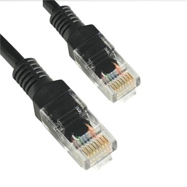 4World Patch kabel RJ45 Cat5e UTP 20m Black