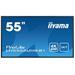 55" iiyama LH5552UHS-B1: VA, 4K UHD, 500cd/m2, 24/7, LAN, Android 8.0, černý