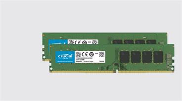 8GB DDR4-2666 MHz Crucial CL19 SRx8, 2x4GB