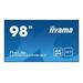 98" iiyama LH9852UHS-B3: IPS,4K UHD,24/7,OPS slot