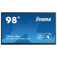 98" iiyama TE9804MIS-B1AG: IPS, 4K, 400cd/m2, 24/7, iiWare, WiFi, 4x Touch Pen, HDMI, USB-C, 20P