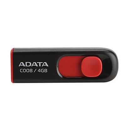A-DATA C008 Flash 4GB, USB 2.0, Black