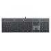 A4tech FX50, kancelářská klávesnice, nízkoprofilová , USB, CZ/SK, šedá