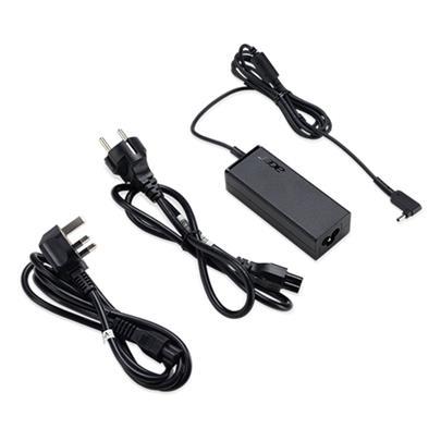 Acer ADAPTOR 45W_3phy 19V Black EU and UK POWER CORD (Swift 1, 3, 5; Spin 1, 5; TM X3; TM Spin B1; Chromebook 11, R11, 14, 15