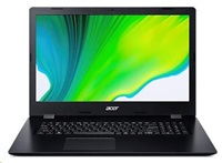 Acer Aspire 3 (A317-52-3219) i3-1005G1/4GB+4GB/256GB SSD+N/DVDRW/17.3" FHD IPS LCD/UHD Graphics/BT/W10 PRO/Black