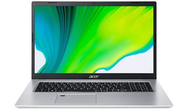 Acer Aspire 5 (A517-52-39NC) i3-1115G4/8GB/512GB SSD/17.3" FHD IPS/UHD Graphics/Linux/Stříbrná