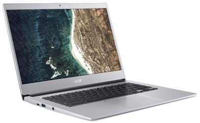 Acer Chromebook 14 (CB514-1HT-P0U1) Pentium N4200/4GB+N/A/eMMC 64GB+N/A/HD Graphics/14" FHD IPS Touch/Chrome/Silver