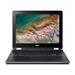 Acer Chromebook Spin 512 (R853TNA-P8UR) Pentium N6000/4GB+N/A/eMMC 64GB+N/A/12" HD Touch IPS/MIL-STD/Chrome EDU/černá