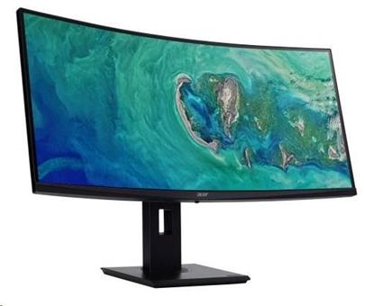 ACER LCD ED347CKRbmidphzx - 87cm (34") LED Curved FHD 3440x1440,100M:1,3000cd/m2,178°/178°,4ms,DVI,DP,Silver