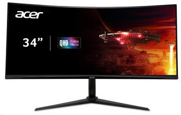 Acer LCD Nitro XZ342CUV3bmiiphx 34" VA LED Curved/ QHD+ 3440x1440@180Hz DP/1ms/400cd/m2/2xHDMI + 1xDP, repro/ Black