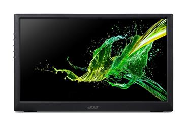 Acer LCD PM161Qbu 15,6" IPS LED, 1920x1080, 100M:1, 7 ms, USB3.1 Type-C, micro USB (power), ComfyView, Protection Bag,