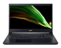 ACER NTB Aspire 7 (A715-75G-53P8) - 15.6" IPS FHD,i5-10300H,8GB,512SSD,GeForce GTX™ 1650 4GB,Linux,Černá