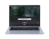 ACER NTB Chromebook 14 (CB314-1HT-C3K1)-Celeron®N4020,14" IPS,4GB,64GB eMMC,UHD 600,Chrome OS,Stříbrná