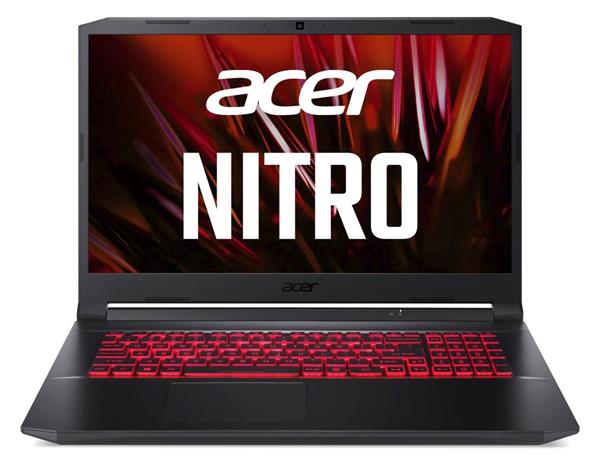 ACER NTB Nitro 5 AN515-57-54MR-Core i5-11400H,16GB DDR4,512GB SSD,17,3",IPS,NVDIA RTX 3050,HDMI,USB,HDMI, W11 Home,černý