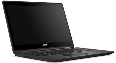 Acer Spin 5 (SP513-51-729Z) i7-7500U/8GB+N/512GB SSD M.2+N/HD Graphics/13.3" Multi-touch FHD/BT/W10 Pro/Black